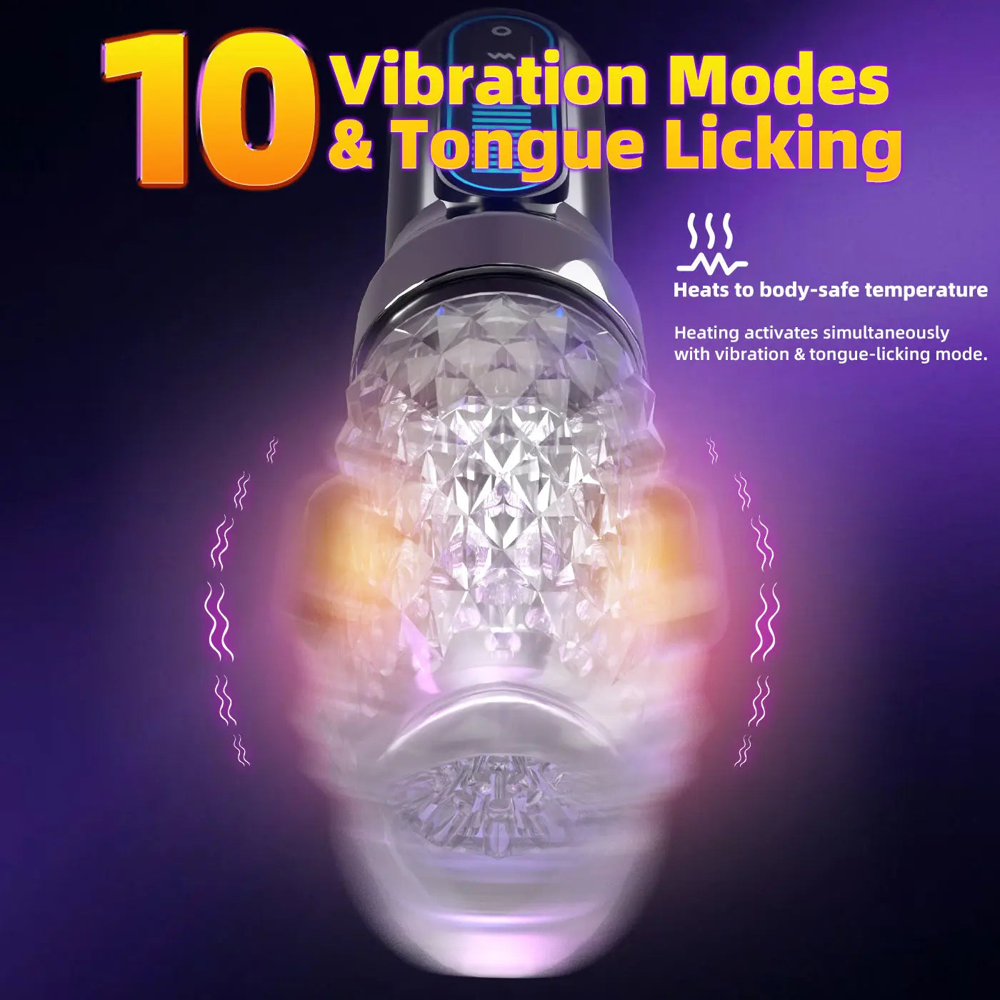 Gulp Gulp 3.0 Pro Warming & Thrusting, Rotating & Vibrating Sleeve Illusion Club