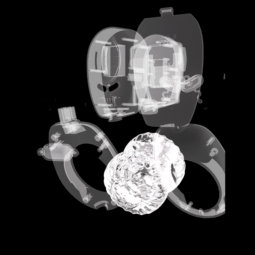 Knight belt masturbator