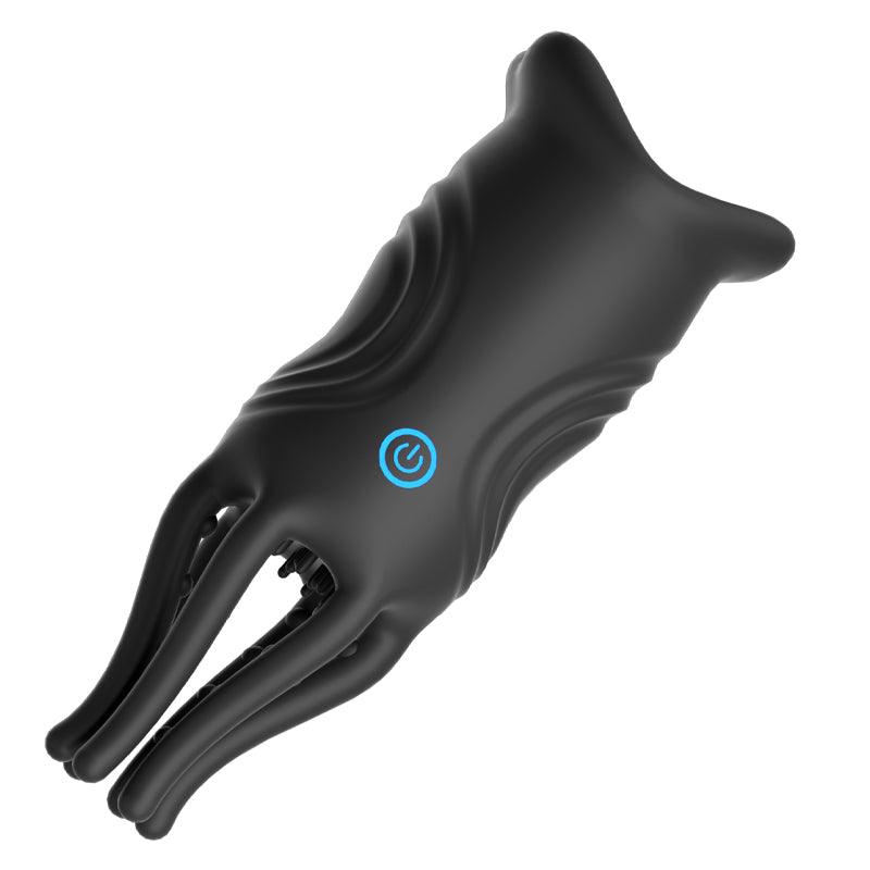 SAGE APP-Controlled Tentacle Head Vibrating Sleeve Illusion Club
