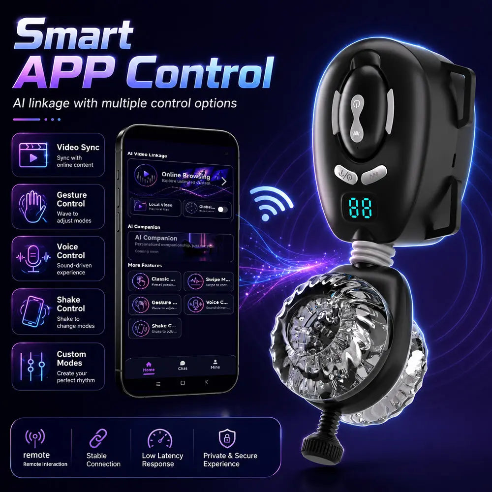 APEX Vibration & Swing & Thrust Hands-Free Waist Strap-On Male Stroker Illusion Club