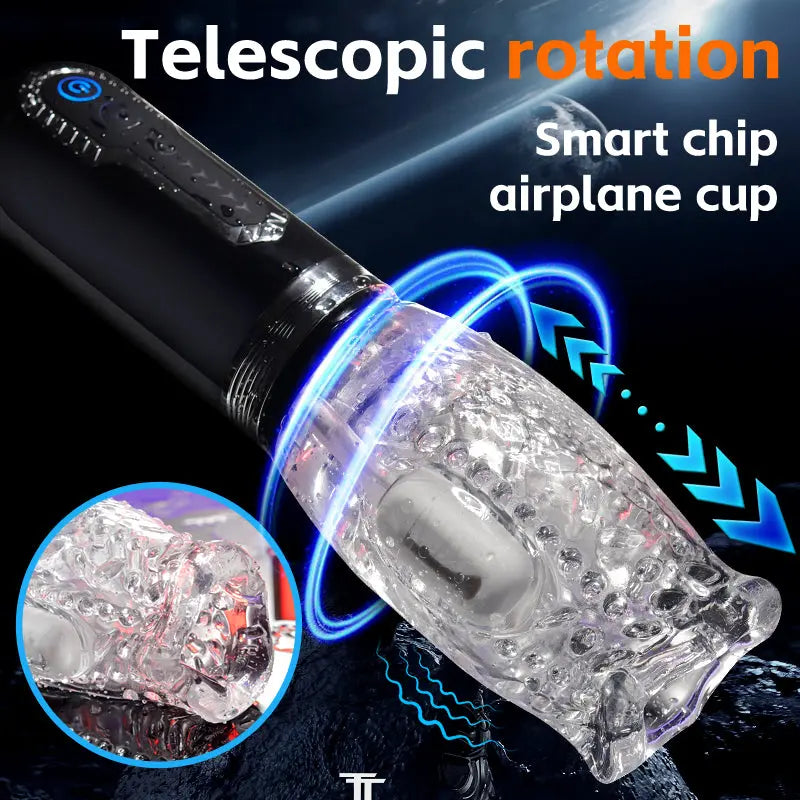 Gulp Gulp 3.0 Thrusting, Rotating & Vibrating Sleeve Illusion Club