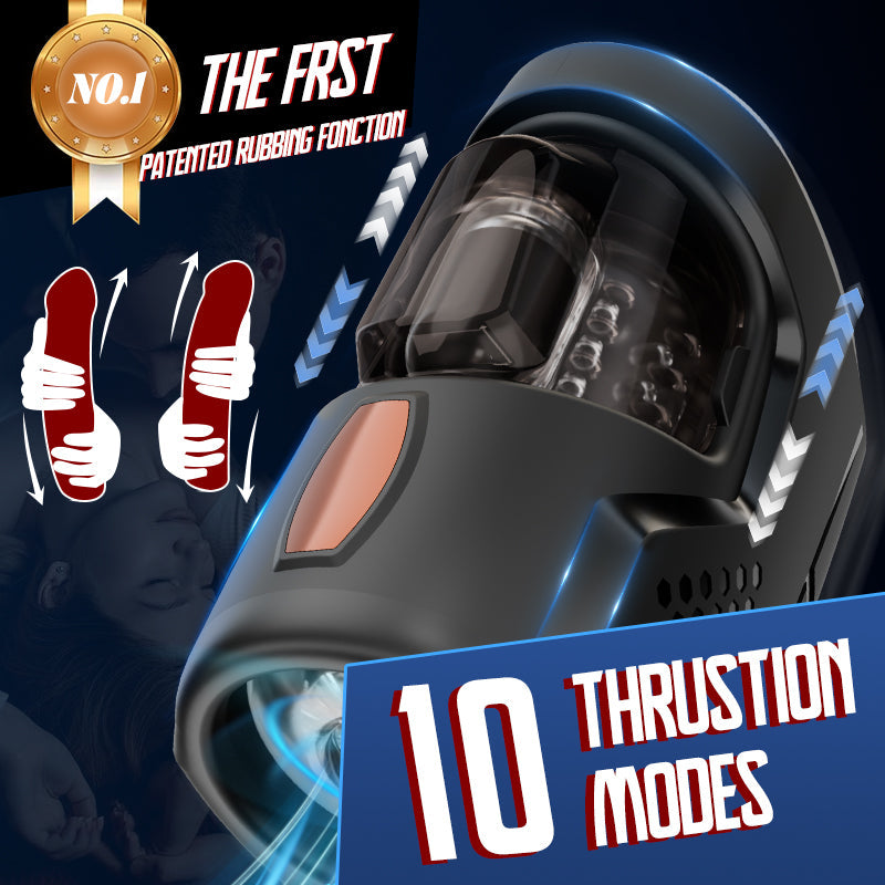 ACOLYTE Thrusting & Vibrating Sleeve Illusion Club