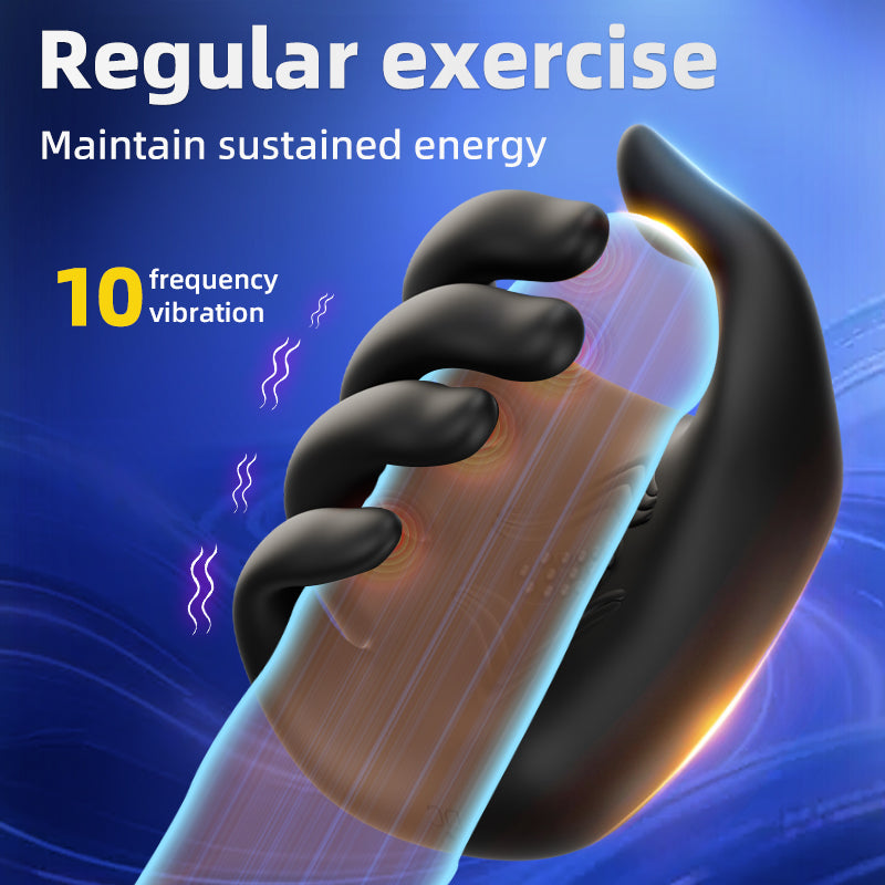 PALM APP Control Vibrating Grip Exerciser Illusion Club