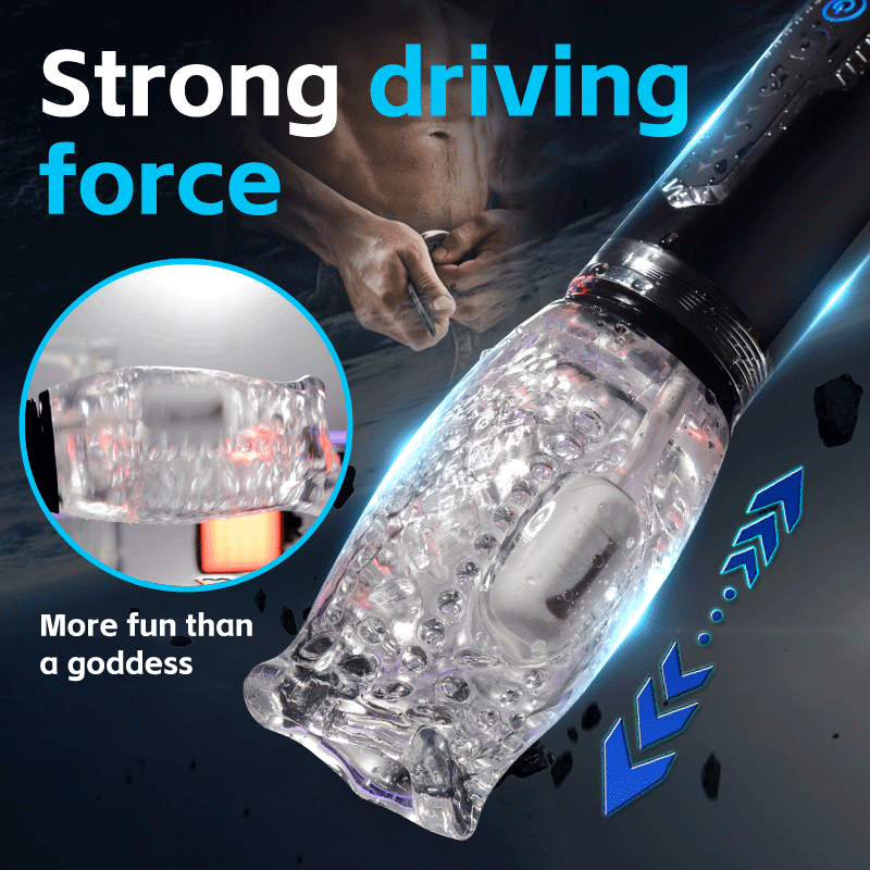 Gulp Gulp 3.0 Thrusting, Rotating & Vibrating Sleeve Illusion Club