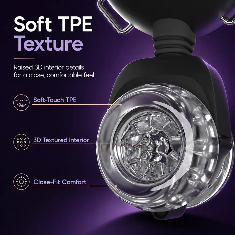 APEX 2.0 Vibration Thrust Hands-Free Waist Strap-On Male Stroker Illusion Club