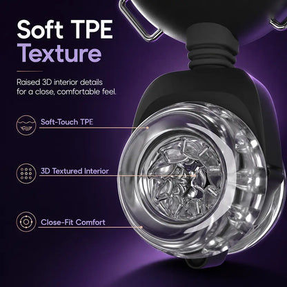 APEX 2.0 Vibration Thrust Hands-Free Waist Strap-On Male Stroker Illusion Club