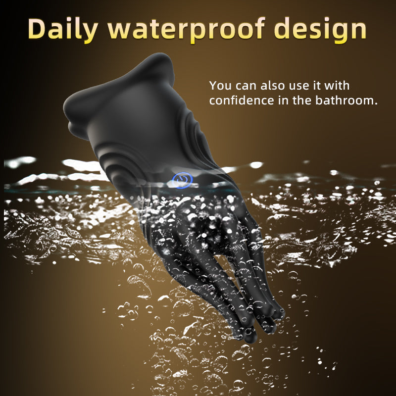 SAGE APP-Controlled Tentacle Head Vibrating Sleeve Illusion Club
