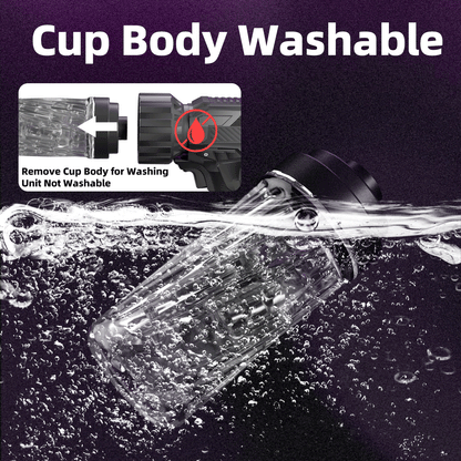 Night Knight Warming & Licking Rotating Vibrating Sleeve Illusion Club