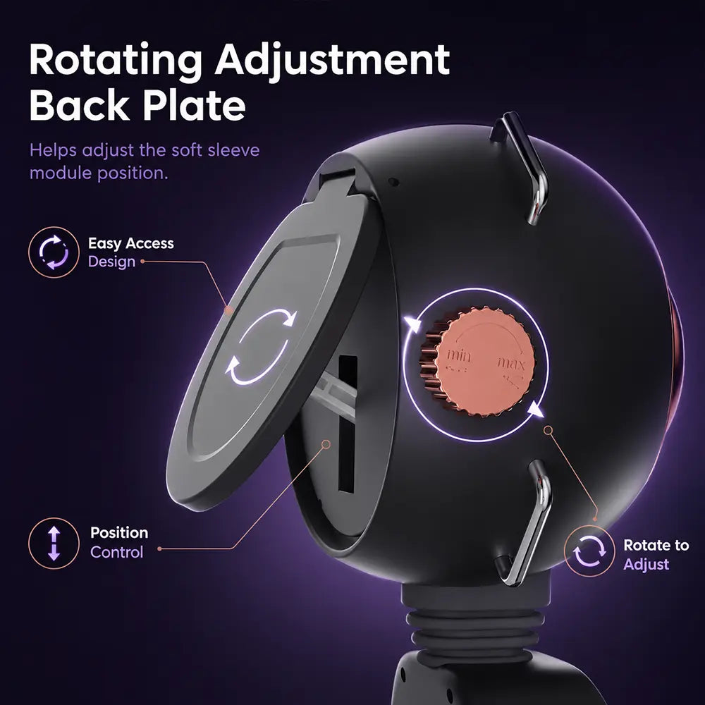 APEX 2.0 Vibration Thrust Hands-Free Waist Strap-On Male Stroker Illusion Club