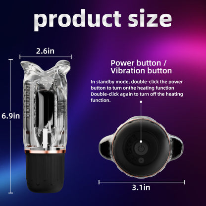 Gulp Gulp 2.0 Warming Licking & Vibrating Sleeve Illusion Club