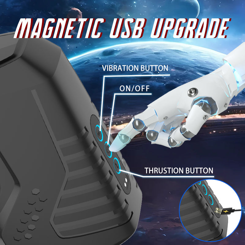 ACOLYTE Thrusting & Vibrating Sleeve Illusion Club