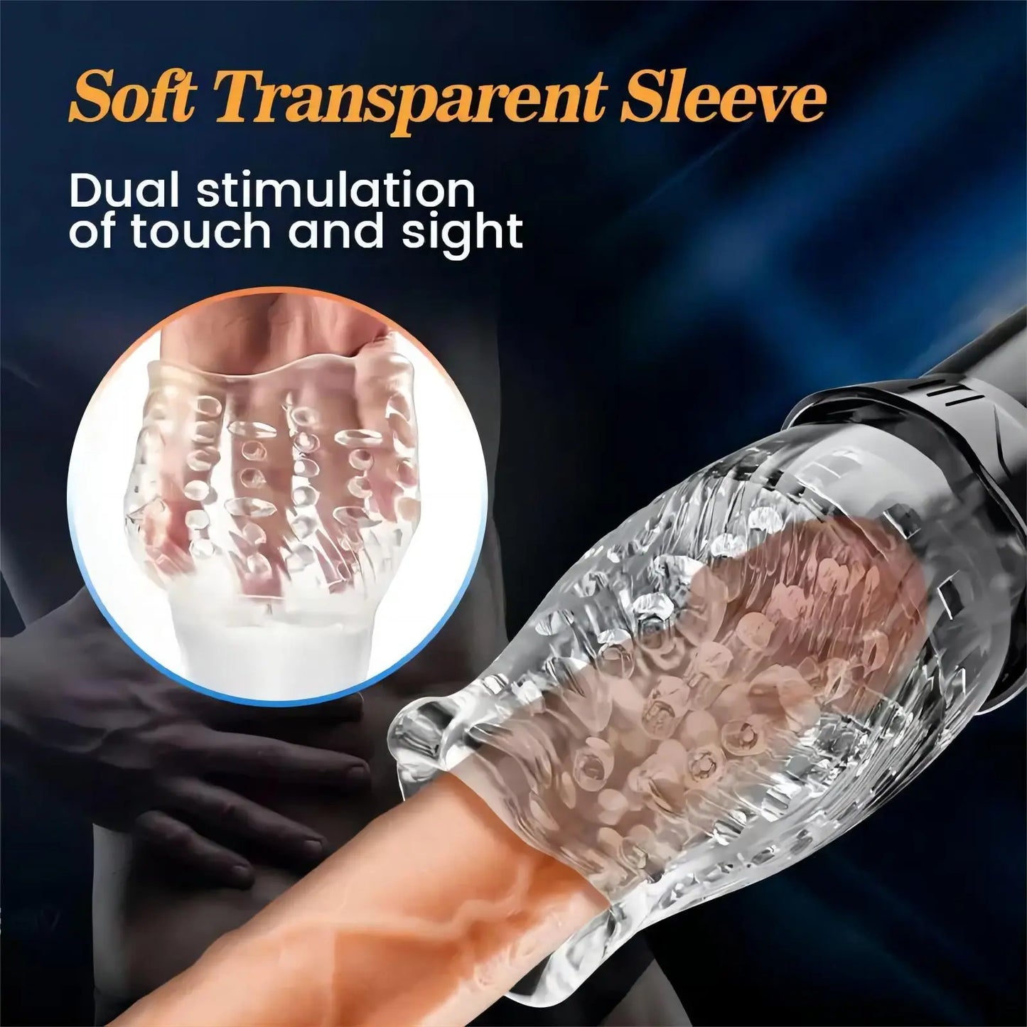 Gulp Gulp Rotating & Vibrating Masturbator Illusion Club