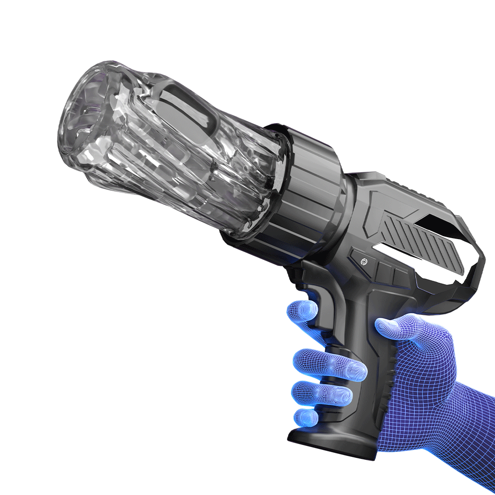 Night Knight Warming & Licking Rotating Vibrating Sleeve Illusion Club